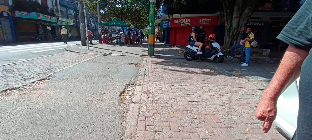 En este sector ocurrió el hecho en la noche de este sábado. /FOTO: ALEJANDRA MORALES RÍOS 