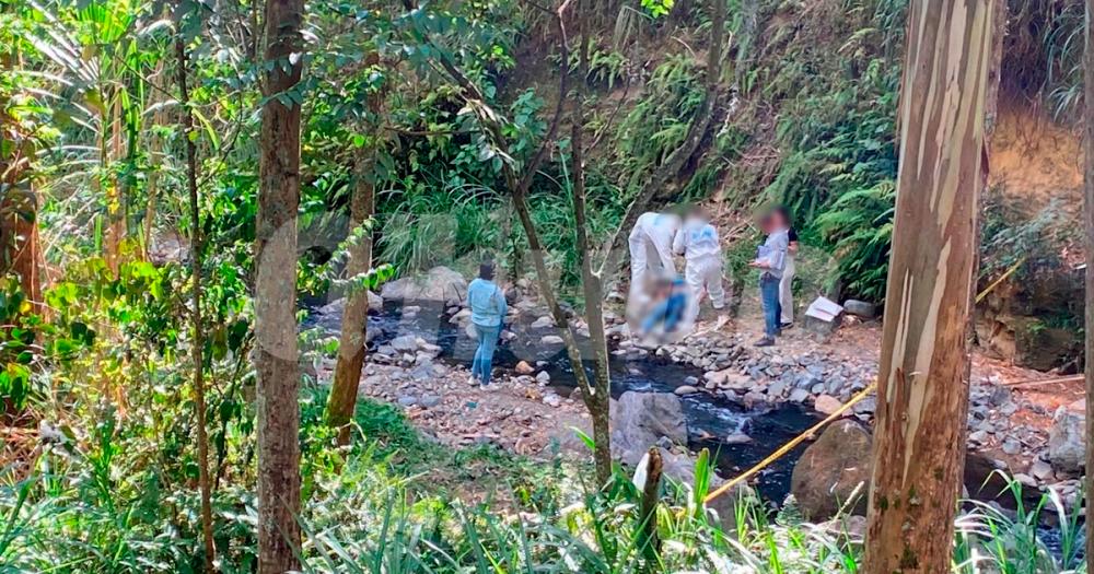 Hallazgo del cadáver de Tou Ger Xiong. /FOTO: ANDRÉS FELIPE OSORIO GARCÍA