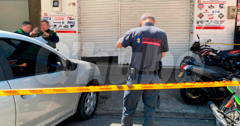 $!Miguel Ángel Cano murió en el lugar de la riña. Su hijo falleció mientras recibía atención médica en el Hospital General. /FOTO: ANDRÉS FELIPE OSORIO GARCÍA