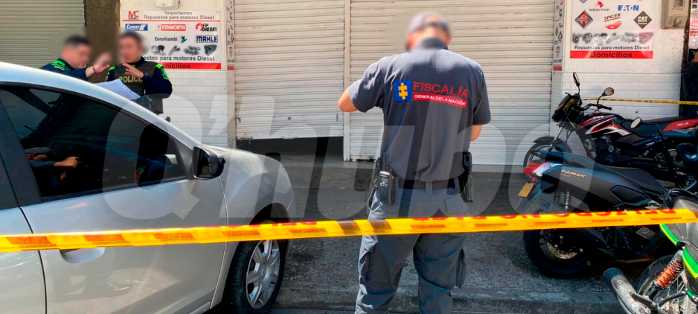 Miguel Ángel Cano murió en el lugar de la riña. Su hijo falleció mientras recibía atención médica en el Hospital General. /FOTO: ANDRÉS FELIPE OSORIO GARCÍA