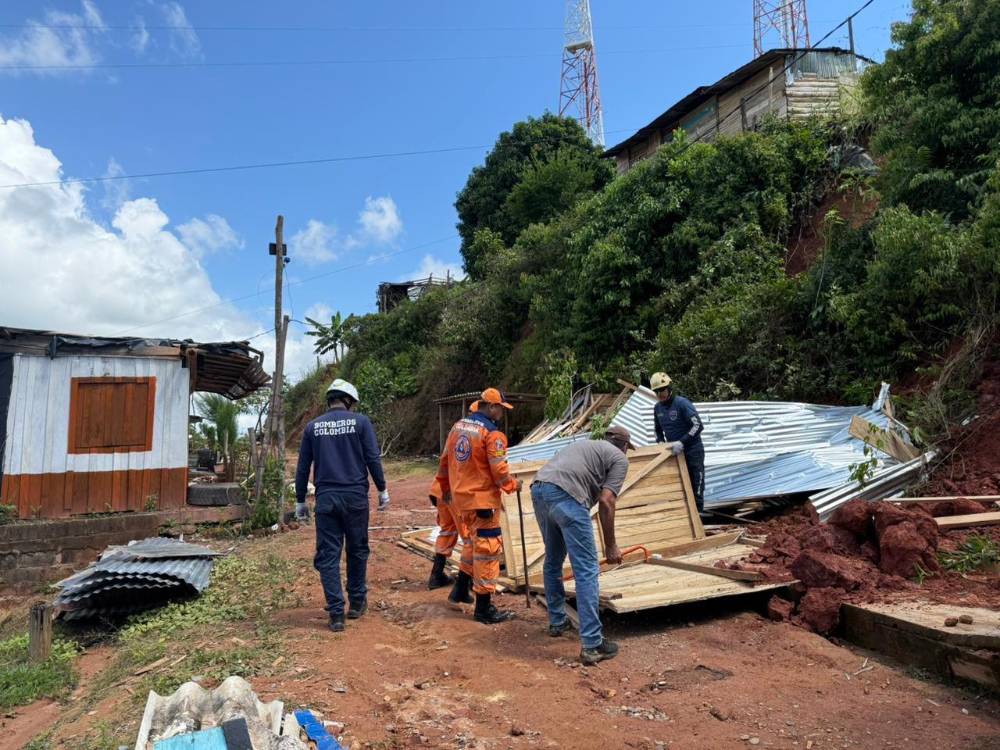 Un niño de 3 años no logró sobrevivir al colapso parcial de la vivienda donde dormía. <b><span class=mln_small-caps_mln>/FOTO: CORTESÍA DAGRAN</span></b>