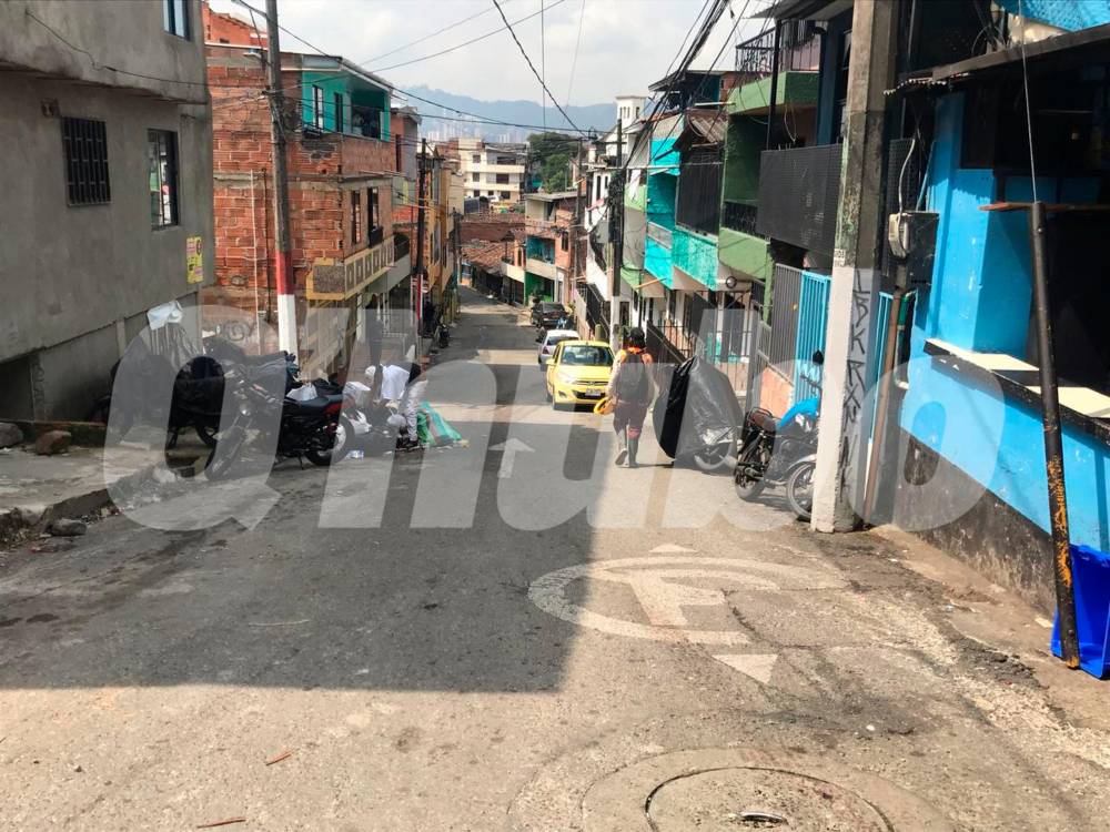 En sector fue asesinado Fabio Edison Gómez Ruiz, alias Riñón. /FOTO: LAURA ROSA JIMÉNEZ VALENCIA