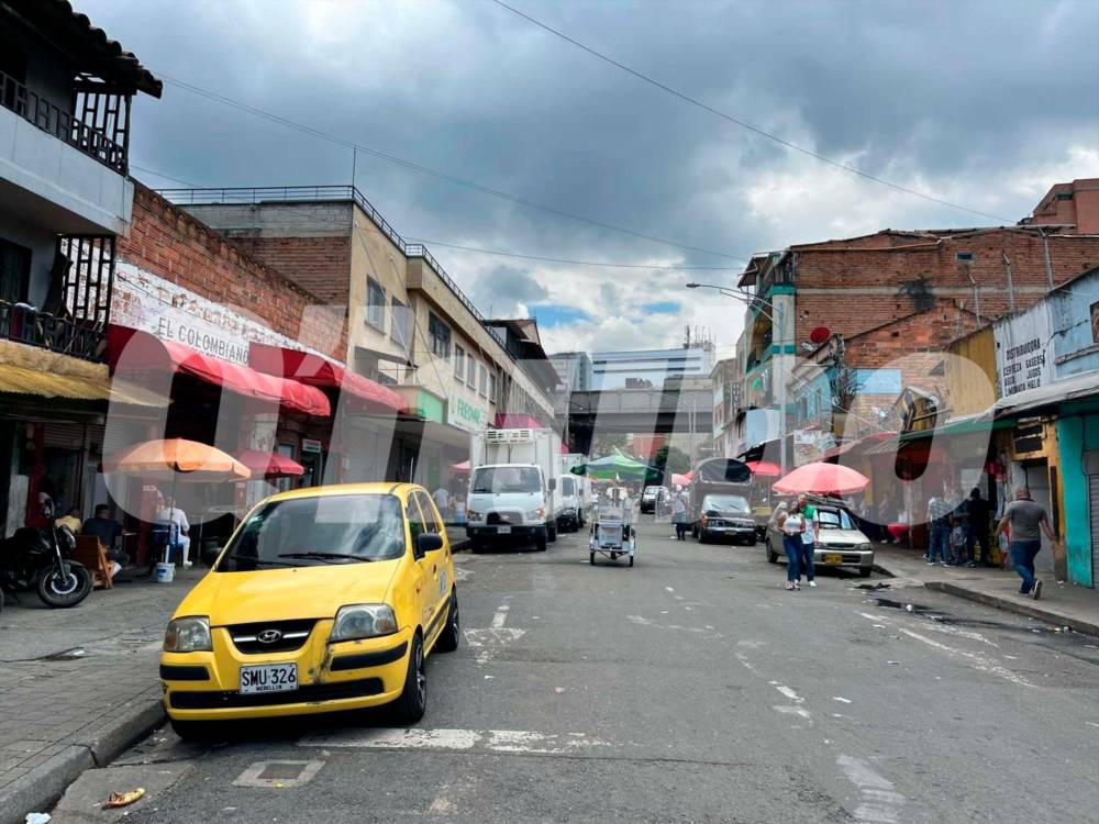 En este sector del centro de la ciudad ocurrió la riña en la que perdió la vida Marlon. /FOTO: ANDRÉS FELIPE OSORIO GARCÍA