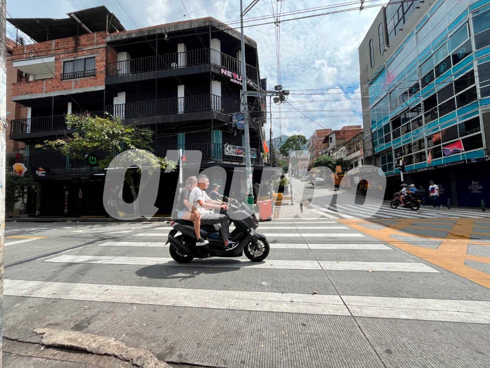 En esta zona se desplomó Brando Smith. /FOTO: ANDRÉS FELIPE OSORIO GARCÍA