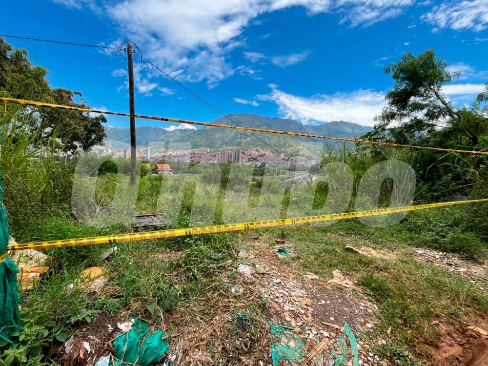 En este lugar encontraron el cuerpo de la víctima. /FOTO: ANDRÉS FELIPE OSORIO GARCÍA