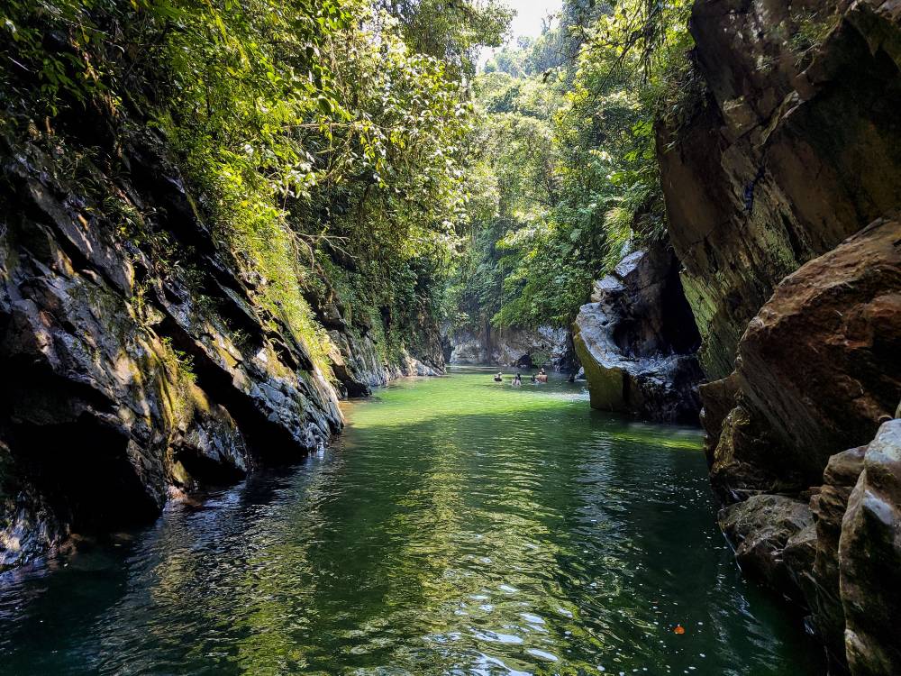 Las autoridades recomiendan no ingresar al río Melcocho durante épocas de lluvias. <b><span class=mln_small-caps_mln>/FOTO: JULIO CÉSAR HERRERA ECHEVERRI </span></b>