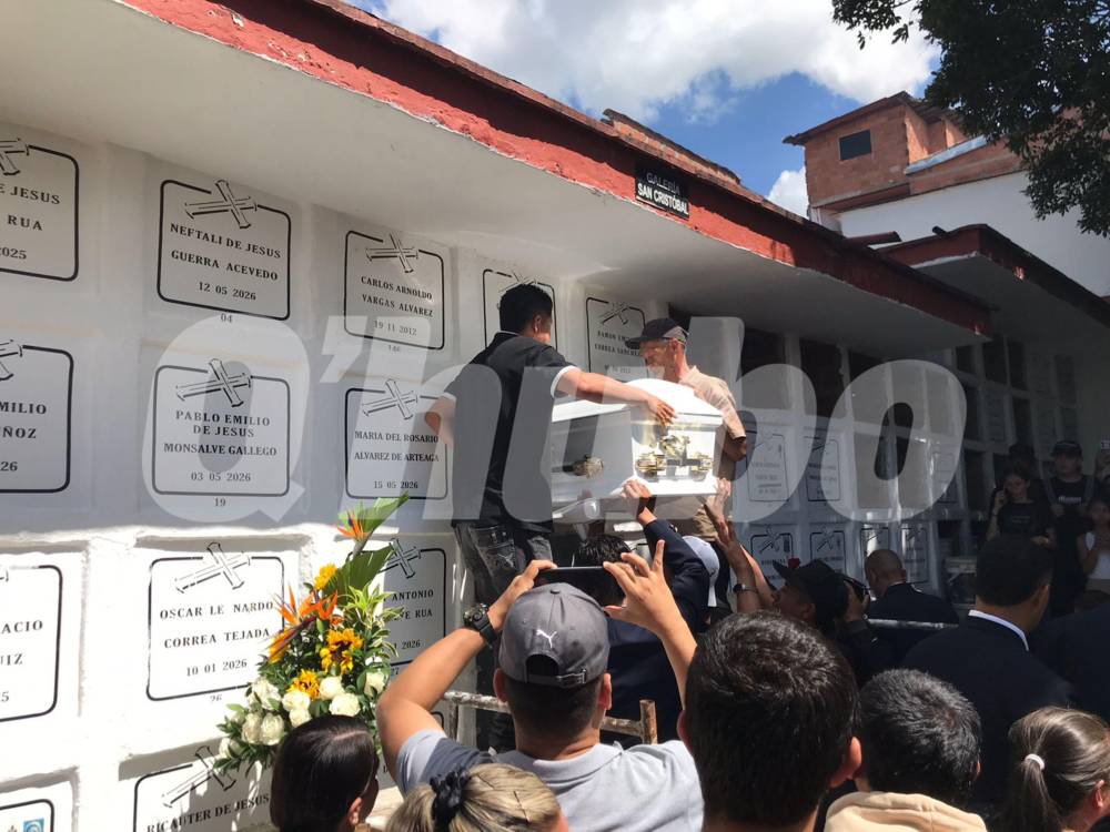 Alexánder fue sepultado en una de las bóvedas de la galería San Cristóbal. FOTO: LAURA ROSA JIMÉNEZ VALENCIA