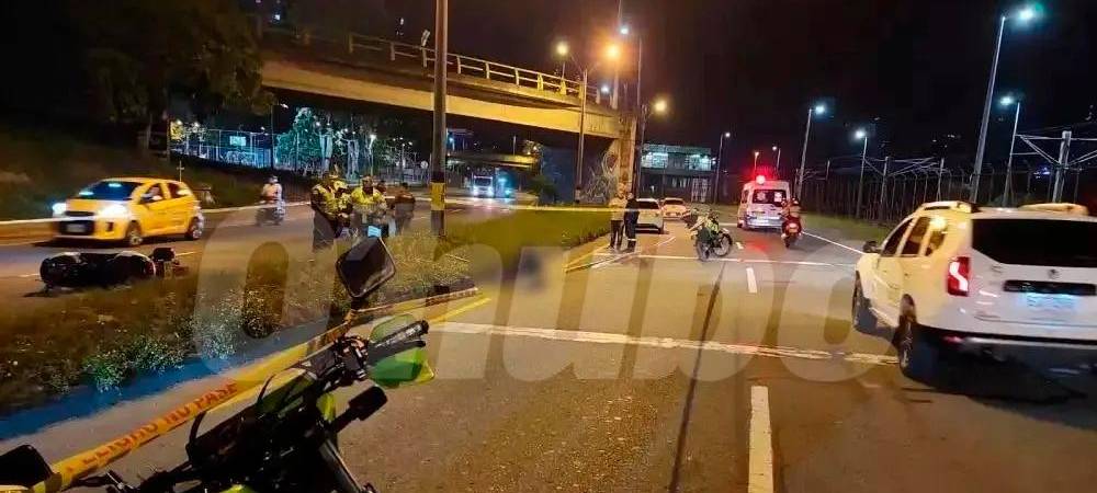 Escena cel crimen de Santiago Zapata en el norte del Valle de Aburrá. /FOTO: CORTESÍA 