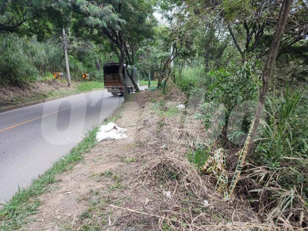 En este sitio fue donde encontraron el cuerpo sin vida en Machado. FOTO: ANDRÉS GARCÍA