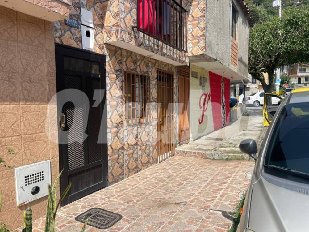 Esta es la fachada de la casa donde se produjo el hecho. FOTO: SINDY VALLE