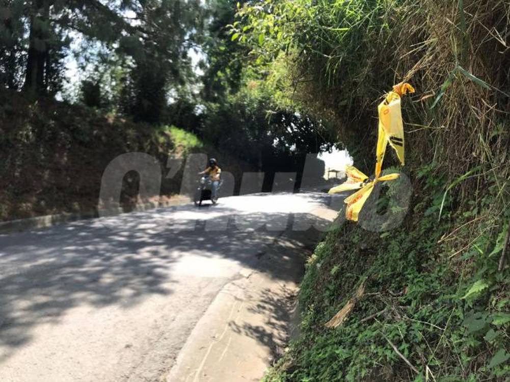 Aquí fue donde encontraron tirado a Carlos Mario. FOTO: LAURA ROSA JIMÉNEZ VALENCIA