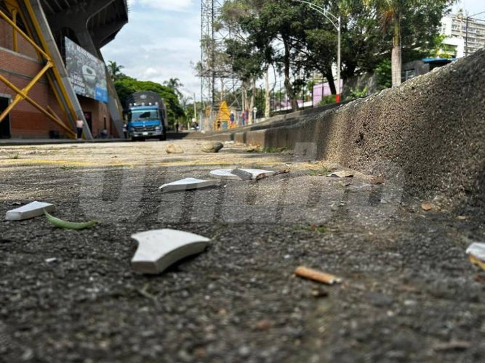 Afueras del estadio. FOTO: FAISURY SÁNCHEZ