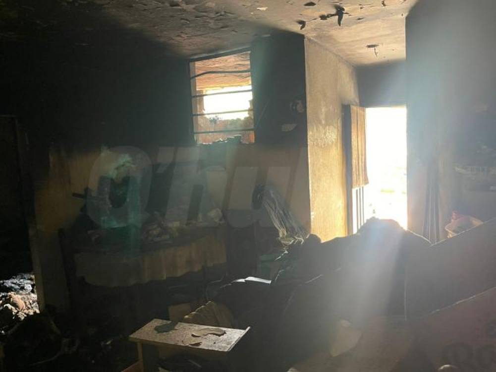 Así quedó la vivienda de Ildebrando en su interior. FOTO: SINDY VALLE
