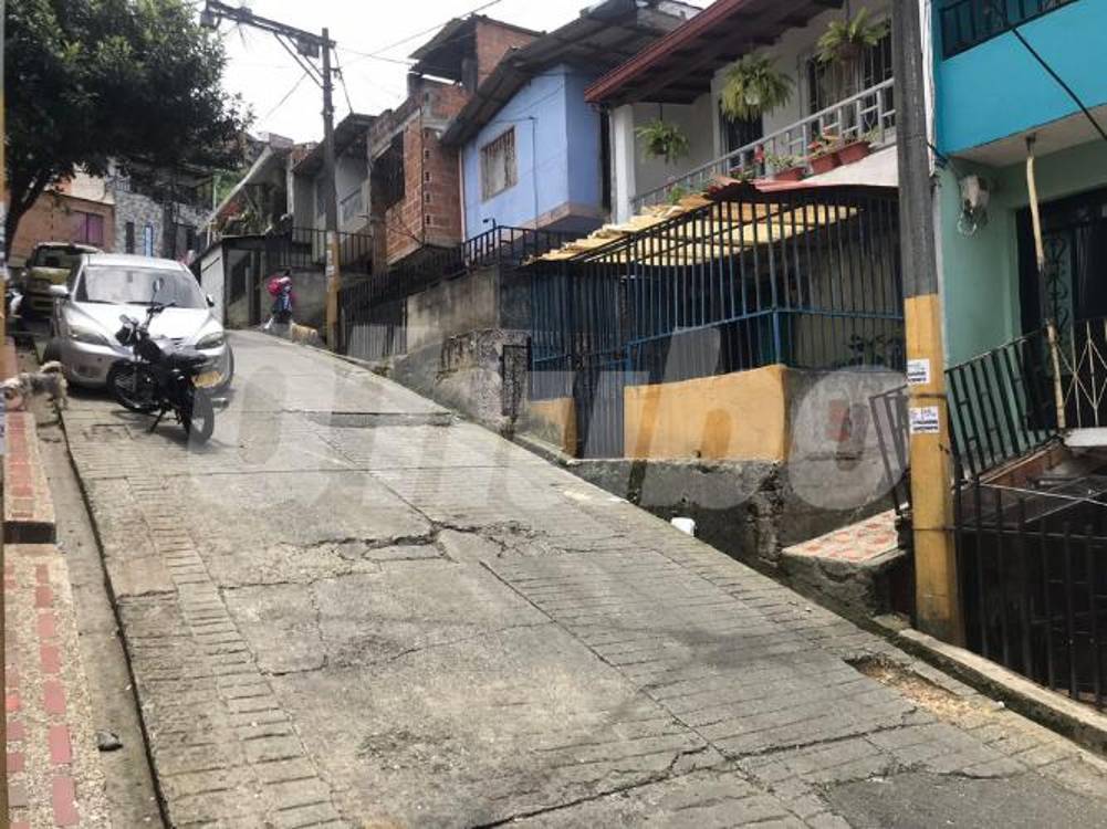 Esta la calle 59 con la carrera 19 del barrio Llanaditas, donde ocurrieron los hechos. FOTO: LAURA ROSA JIMÉNEZ VALENCIA