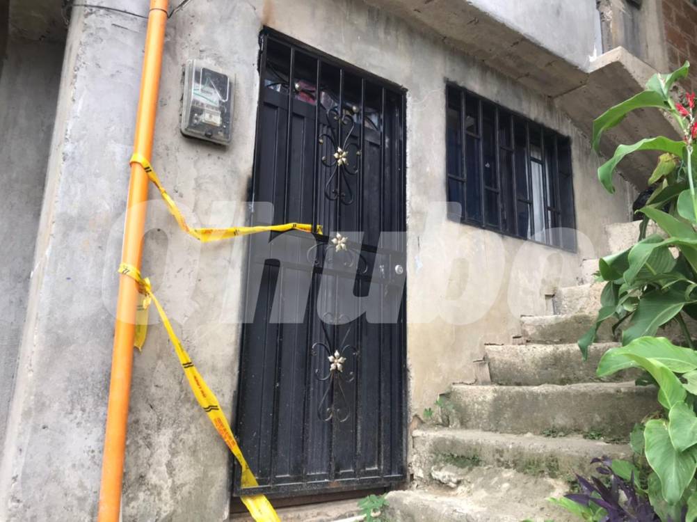 En esta casa del barrio La Libertad fue asesinada Juliana Giraldo Zuluaga. FOTO: LAURA ROSA JIMÉNEZ VALENCIA