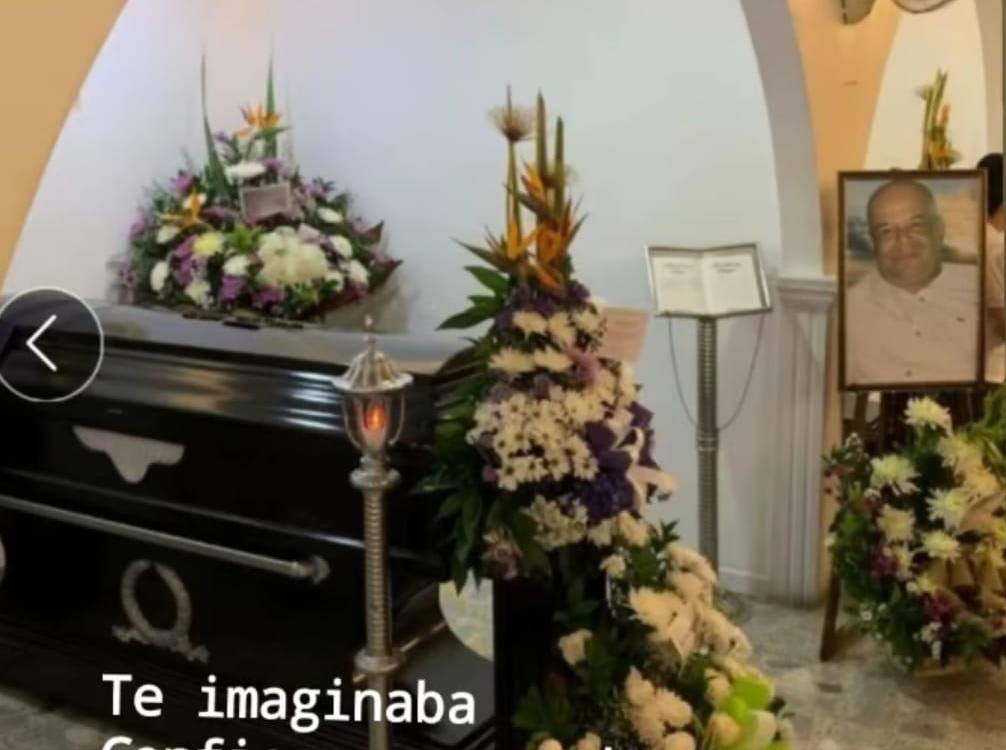 Así fue el velorio de Hugo Enrique. <b><span class=mln_small-caps_mln>/FOTO: REDES SOCIALES</span></b>