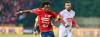 Los jugadores rojos no encontraron los espacios para acercarse con peligro y contundencia al campo rival, tuvieron opciones, pero no fueron certeros. FOTO: MANUEL SALDARRIAGA