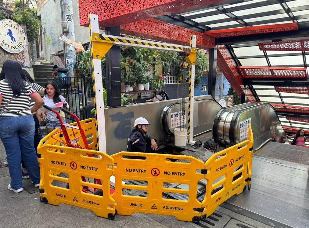 Este mantenimiento busca garantizar que este corredor siga funcionando por muchos años más. <b><span class=mln_small-caps_mln>/ FOTO: ALCALDÍA DE MEDELLÍN</span></b>