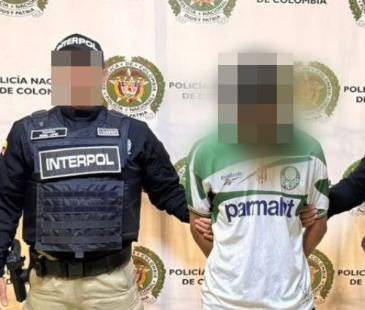 El hombre habría venido a Medellín a esconderse. FOTO: ALCALDÍA DE MEDELLÍN