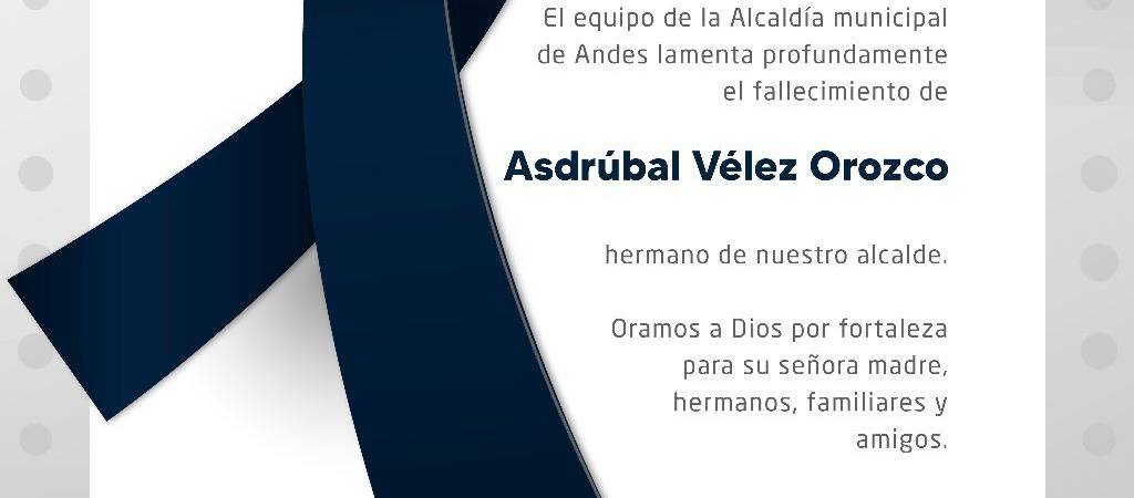 Asesinan a Asdrúbal Vélez, hermano del alcalde de Andes y vinculado a polémico contrato en Alcaldía de Quintero