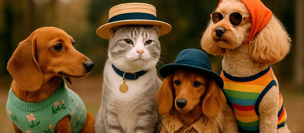 Tendencias de moda y accesorios para mascotas 2025: estilo, tecnología y bienestar