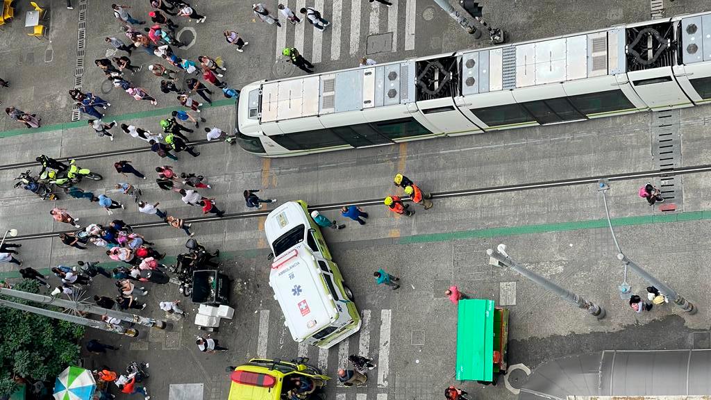 El accidente se presentó pasadas las 12 del medio día. /FOTO: CORTESÍA.