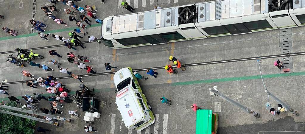 El accidente se presentó pasadas las 12 del medio día. /FOTO: CORTESÍA. 