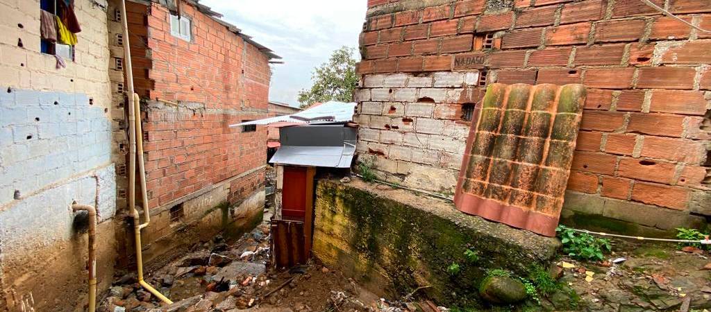 Inundaciones en Santa Rita. /FOTO: JAIRO PIEDRAHITA-ALCALDÍA DE BELLO 