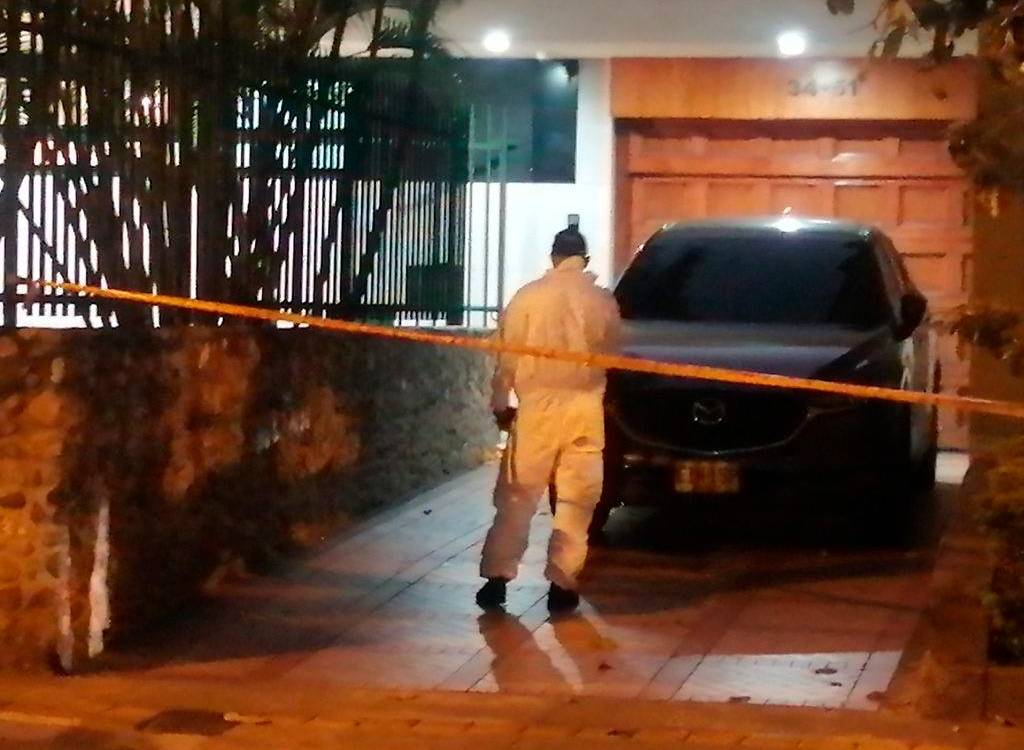 Escena del crimen de Nora Luz Carmona Giraldo. /FOTO: MANUEL SALDARRIAGA QUINTERO