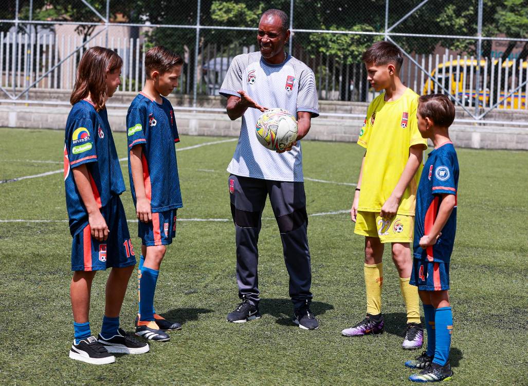 Los niños hacen parte de las categorías Sub-8, Sub-10, Sub-12 y Sub-14. /FOTO: MANUEL SALDARRIAGA