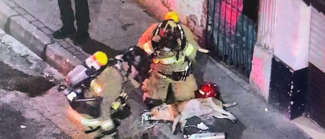 Las autoridades investigan qué originó el fuego y recordaron que la ciudad sigue fortaleciendo su sistema de cámaras y la respuesta a emergencias. / FOTO: ALCALDÍA DE MEDELLÍN