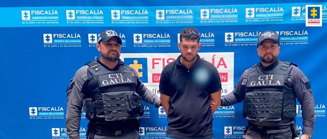 El pasado 20 de octubre capturaron a este hombre en un hotel del occidente de Medellín. /FOTO: CORTESÍA