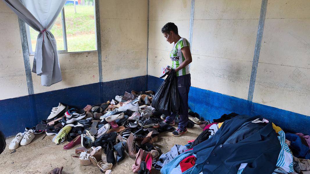 Aún hay personas en albergues.<b><span class=mln_small-caps_mln>/FOTO: ALCALDÍA DE BELLO</span></b>