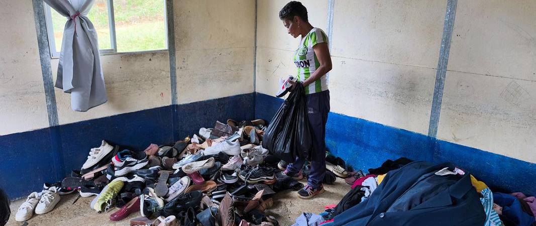 Aún hay personas en albergues./FOTO: ALCALDÍA DE BELLO