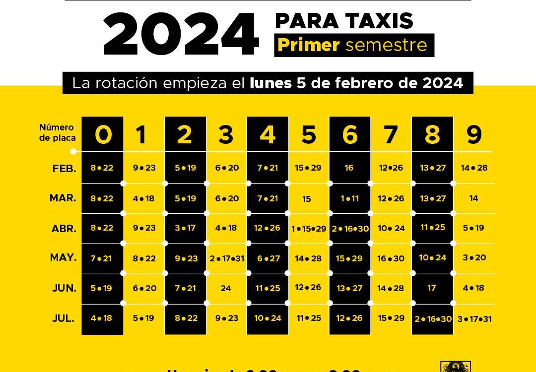 Pico y placa taxis. /FOTO: ALCALDÍA DE MEDELLÍN.