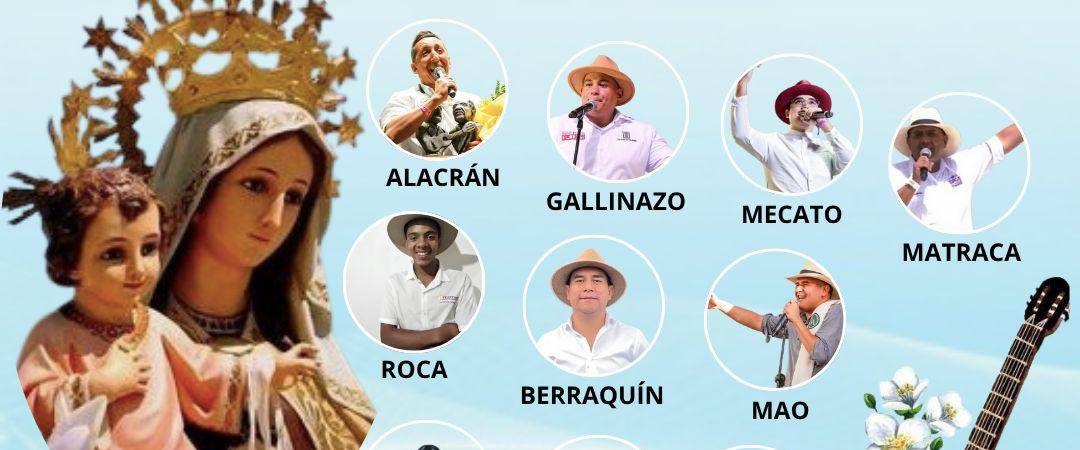 Fiestas de la Virgen y Festival de Trova, el parche es en Sonsón 