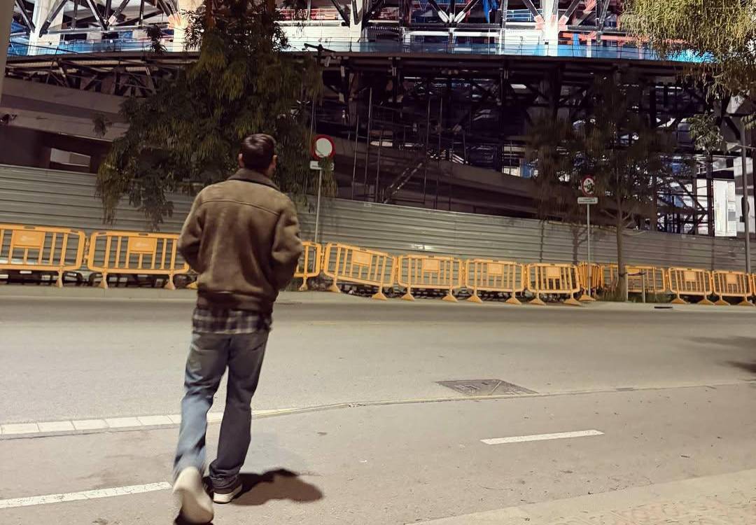 Visita sorpresa de Lio Messi al Camp Nou este lunes. <b><span class=mln_small-caps_mln>/ FOTO: IG @leomessi</span></b>