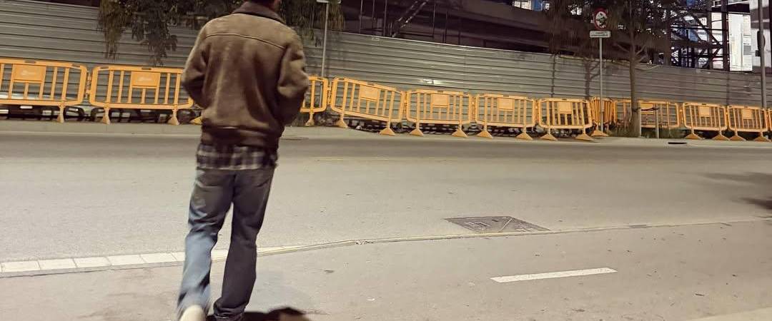 Visita sorpresa de Lio Messi al Camp Nou este lunes. / FOTO: IG @leomessi