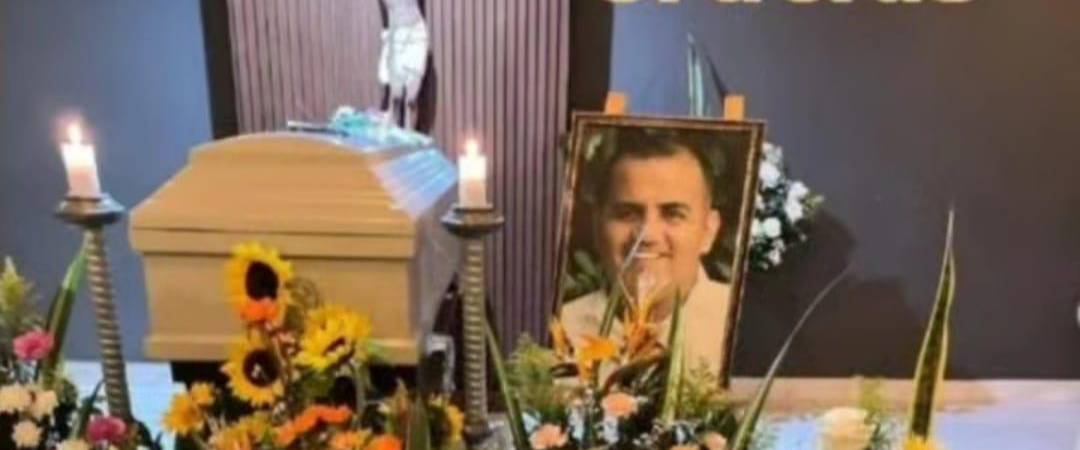 Así fue el velorio de Edwar Yulián. /FOTO: REDES SOCIALES