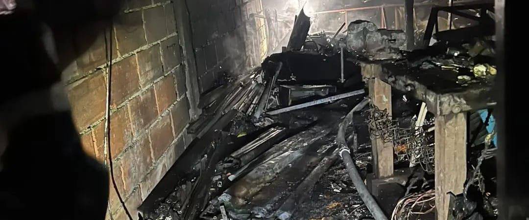 Así quedó el lugar donde se presentó la conflagración / FOTO: CORTESÍA