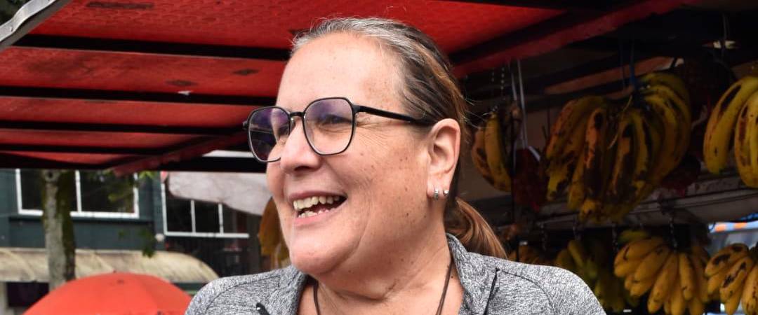 Tania crea espacios seguros para las mujeres. /FOTO: DANIELA FAJARDO