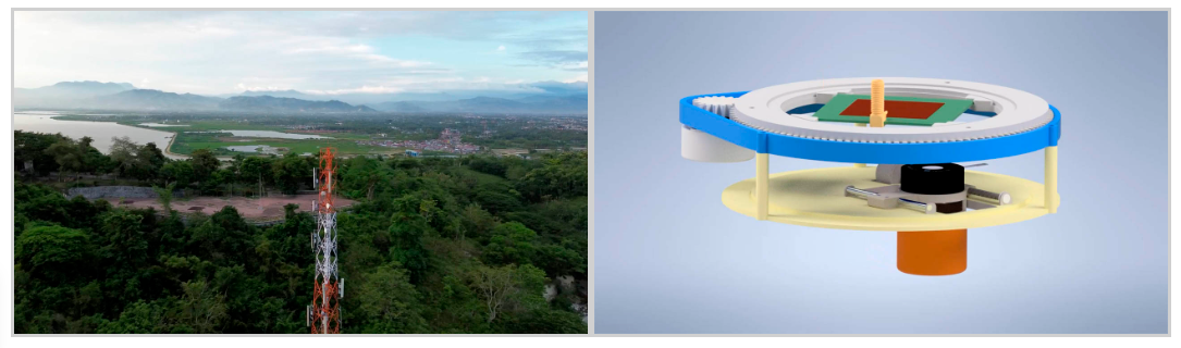 La antena que se cranearon en el ITM y que los puso a sacar pecho porque les dieron la patente