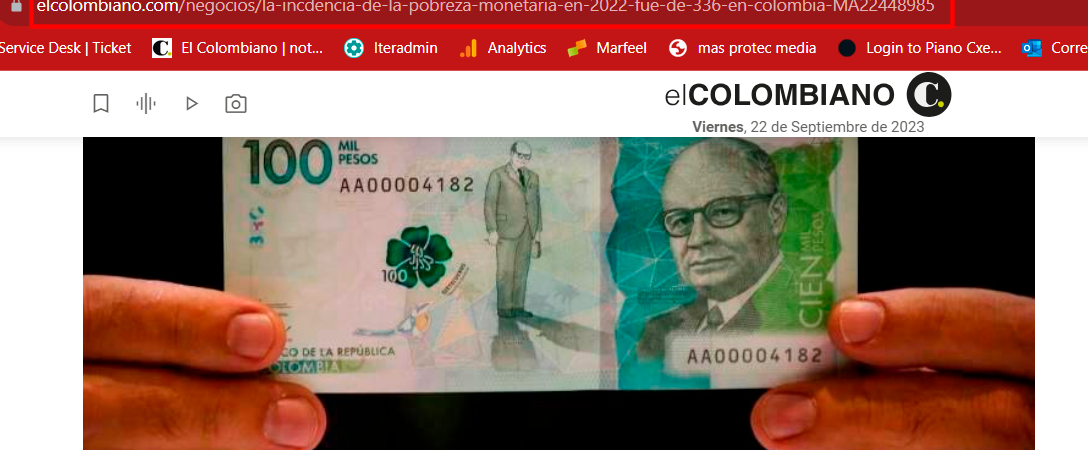 Billete de 1007 Dani Rojas