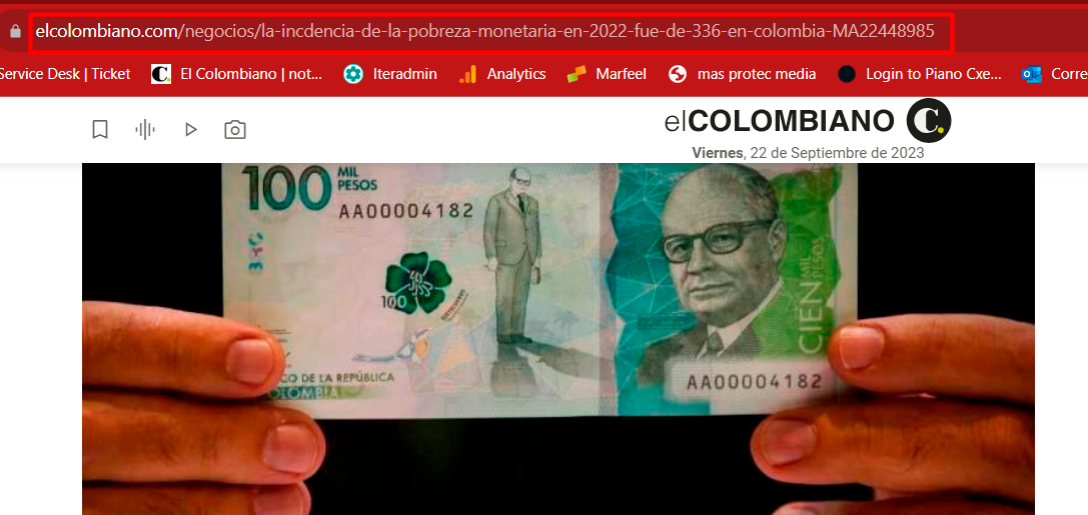 Billete de 1007 Dani Rojas