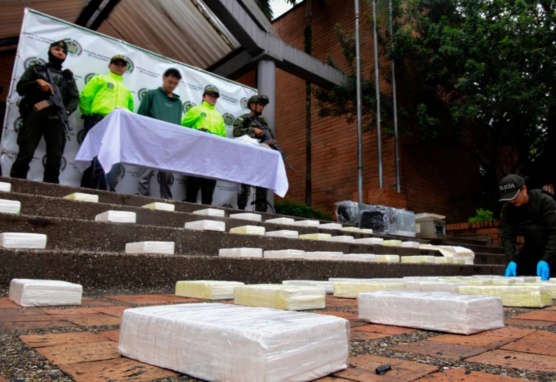 EN IMÁGENES: En Girardota desmantelaron laboratorio con capacidad de producir una tonelada mensual de coca