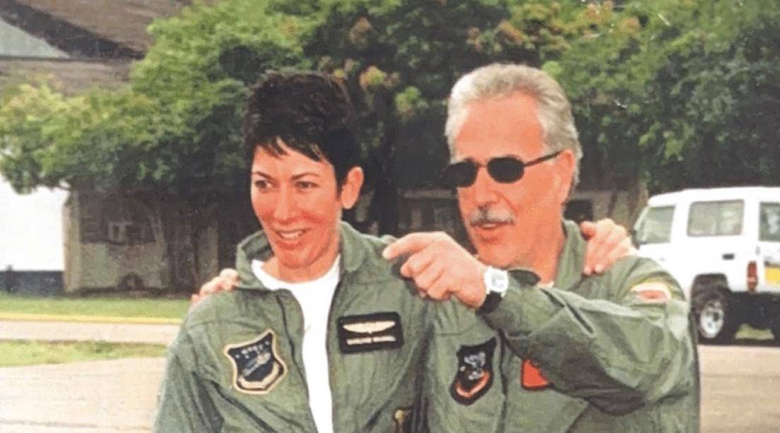 Ghislaine Maxwell y Andrés Pastrana. FOTO: Department of Justice