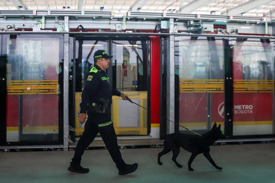 Vagón del metro de Bogotá. FOTO: COLPRENSA