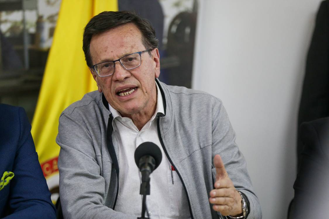 Fabio Arias, expresidente de la CUT. FOTO: COLPRENSA - CATALINA OLAYA
