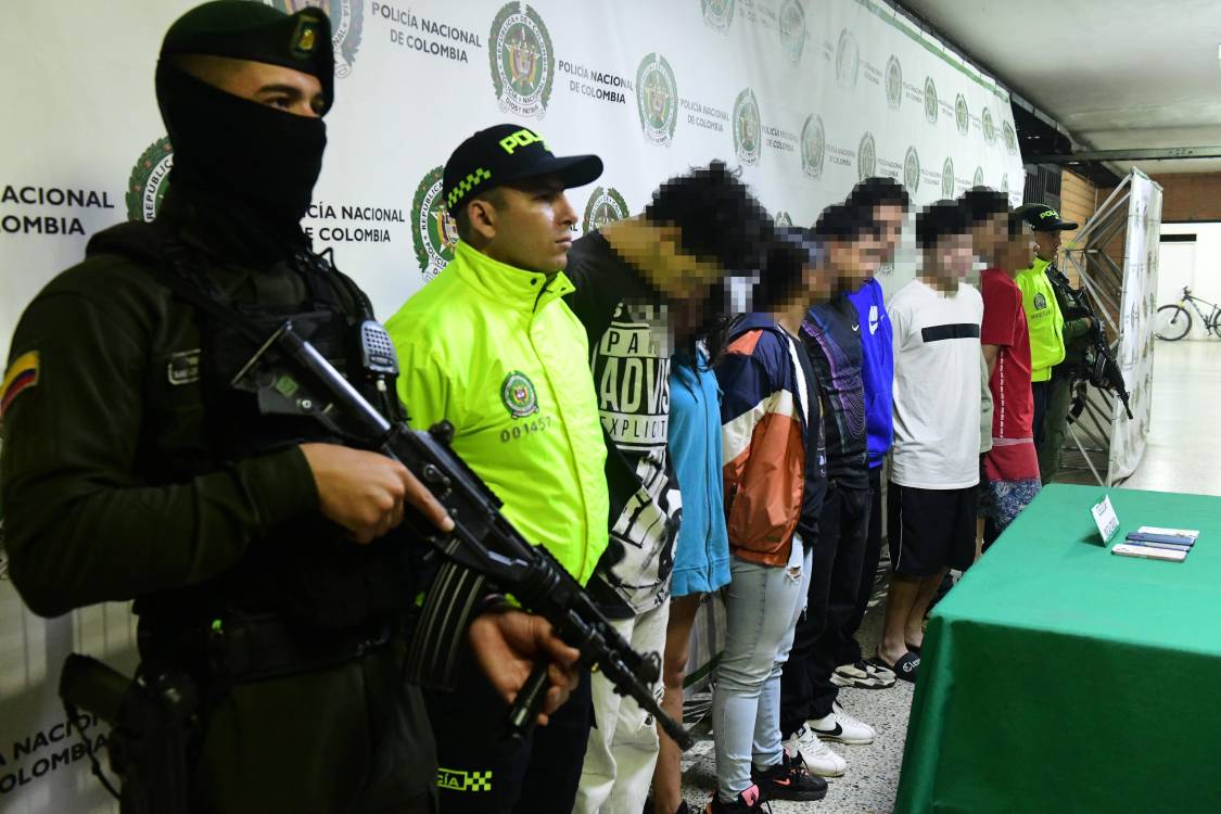 En el operativo contra La Unión capturaron a nueve personas. <b><span class=mln_small-caps_mln>/FOTO: CORTESÍA</span></b>