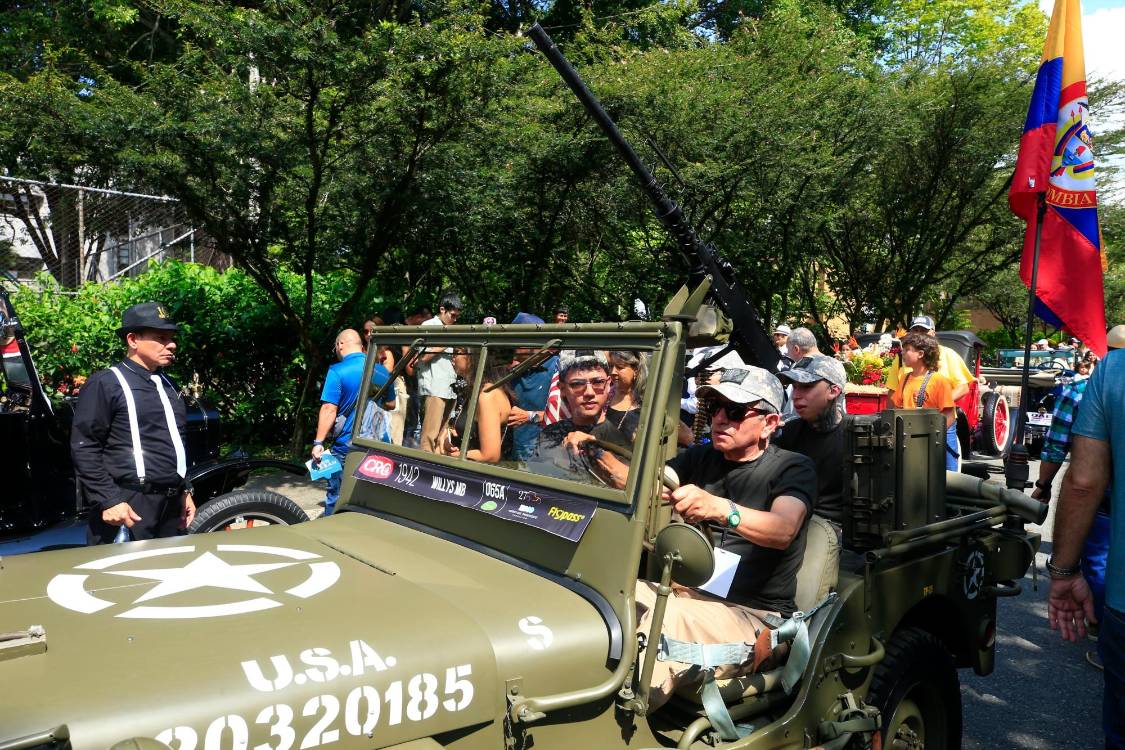 Cada conductor tenía su barra de apoyo.